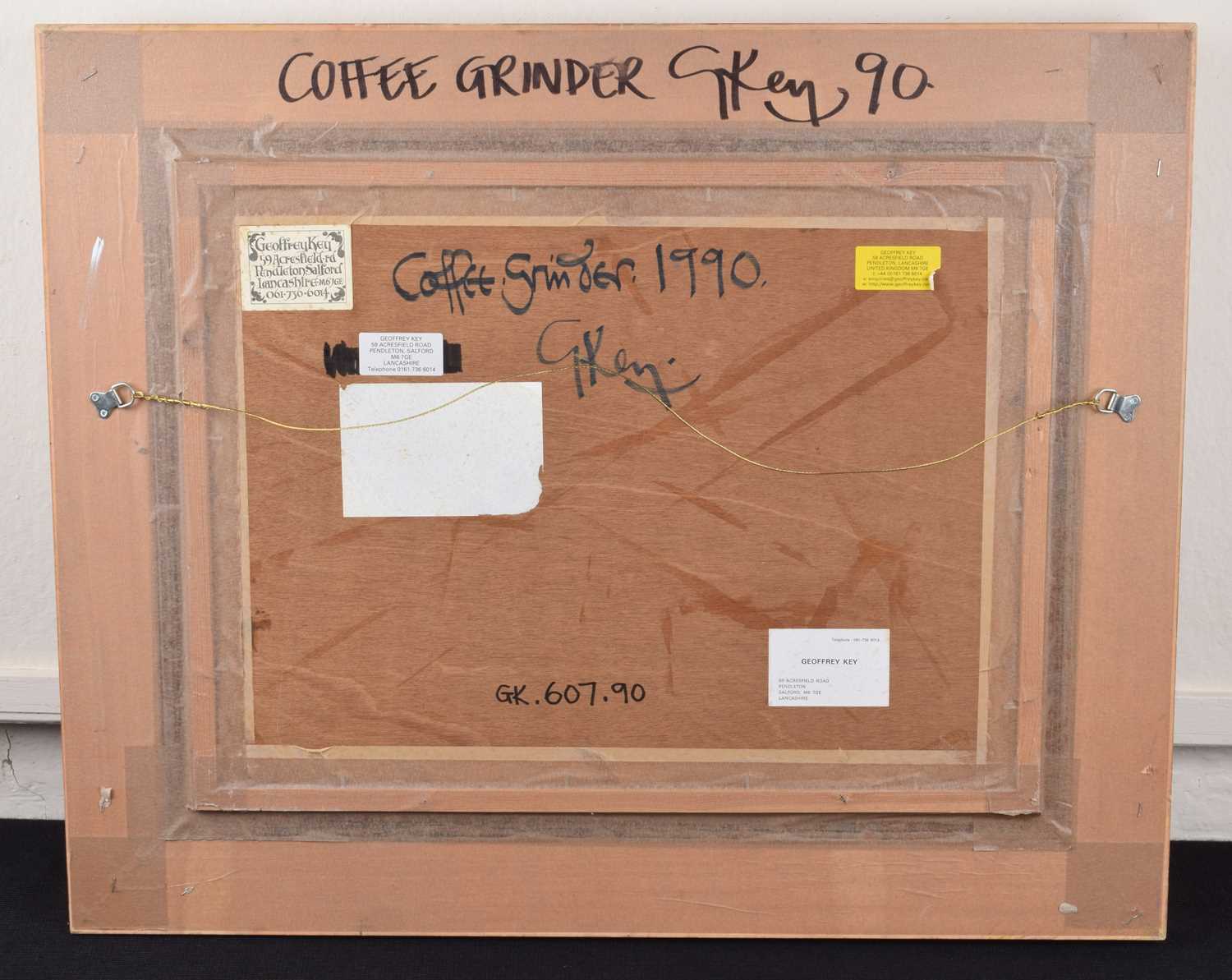Geoffrey Key (British 1941-) "Coffee Grinder" - Image 3 of 3