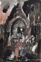 Audrey M. Smith (1933-) "The Church of the Holy Name, Manchester"