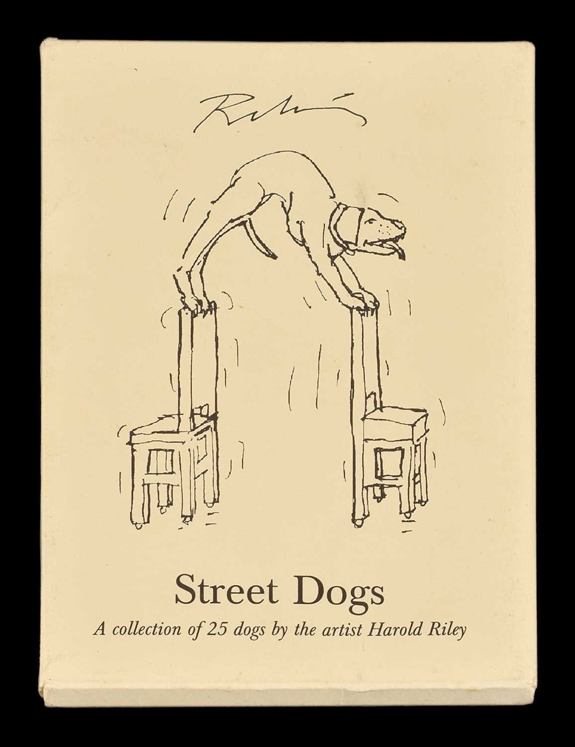 Harold Riley (British 1934-2023) "Street Dogs"