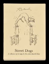 Harold Riley (British 1934-2023) "Street Dogs"