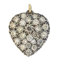 A diamond pendant,