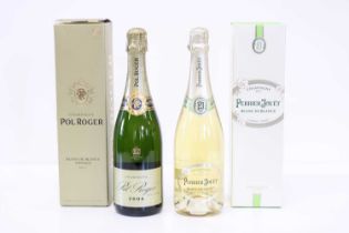 2 bottles Exceptional Blanc de Blancs Champagne