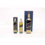 A collection of 3 bottles Johnnie Walker Blue Label 'Rarest Whiskies'