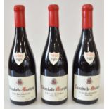 3 bottles of Domaine Fourrier Chambolle Musigny