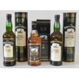 3 bottles Collection of The Famous Grouse Superior Whisky and Vintage Malt Whisky