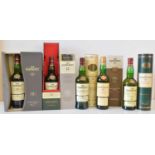 6 bottles of G & JG Smith ‘The Glenlivet’ Speyside Single Malt 12 YO