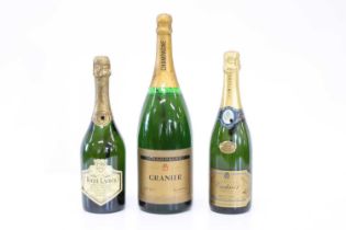 3 bottles Mixed Lot Champagne and Vintage Cremant de Limoux