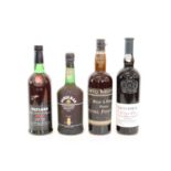 4 bottles Mixed Lot Collection of Various Fine Port