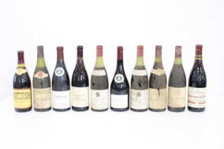 10 bottles Mixed Lot of Red Wines