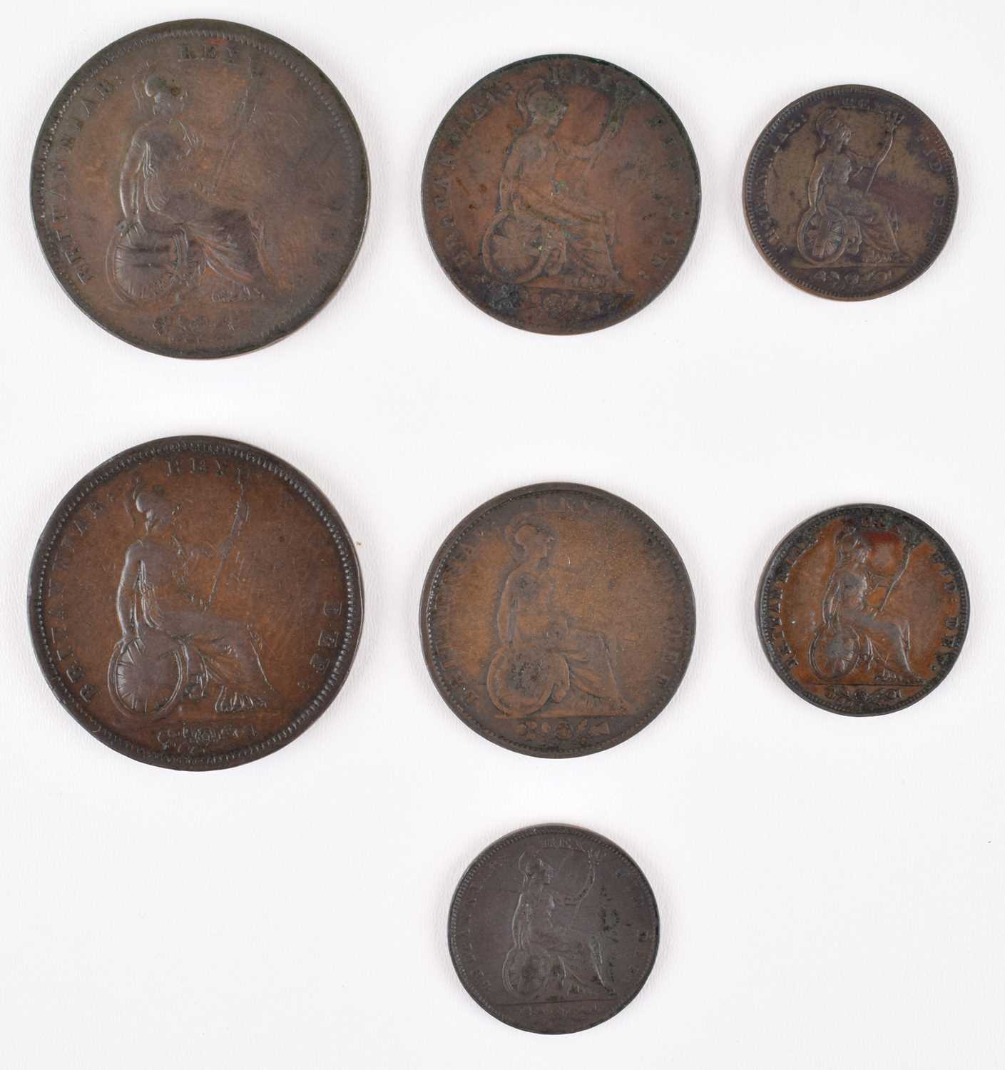 One album of historical British coinage dating from William and Mary through to George V. - Image 12 of 22