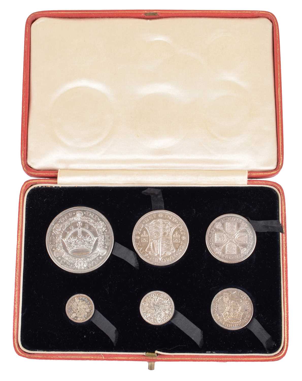 A Royal Mint George V 1927 Silver Proof Specimen Coin set.