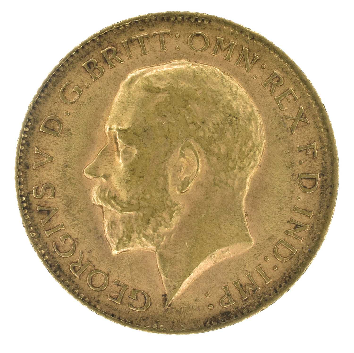 King George V, Half-Sovereign, 1914.