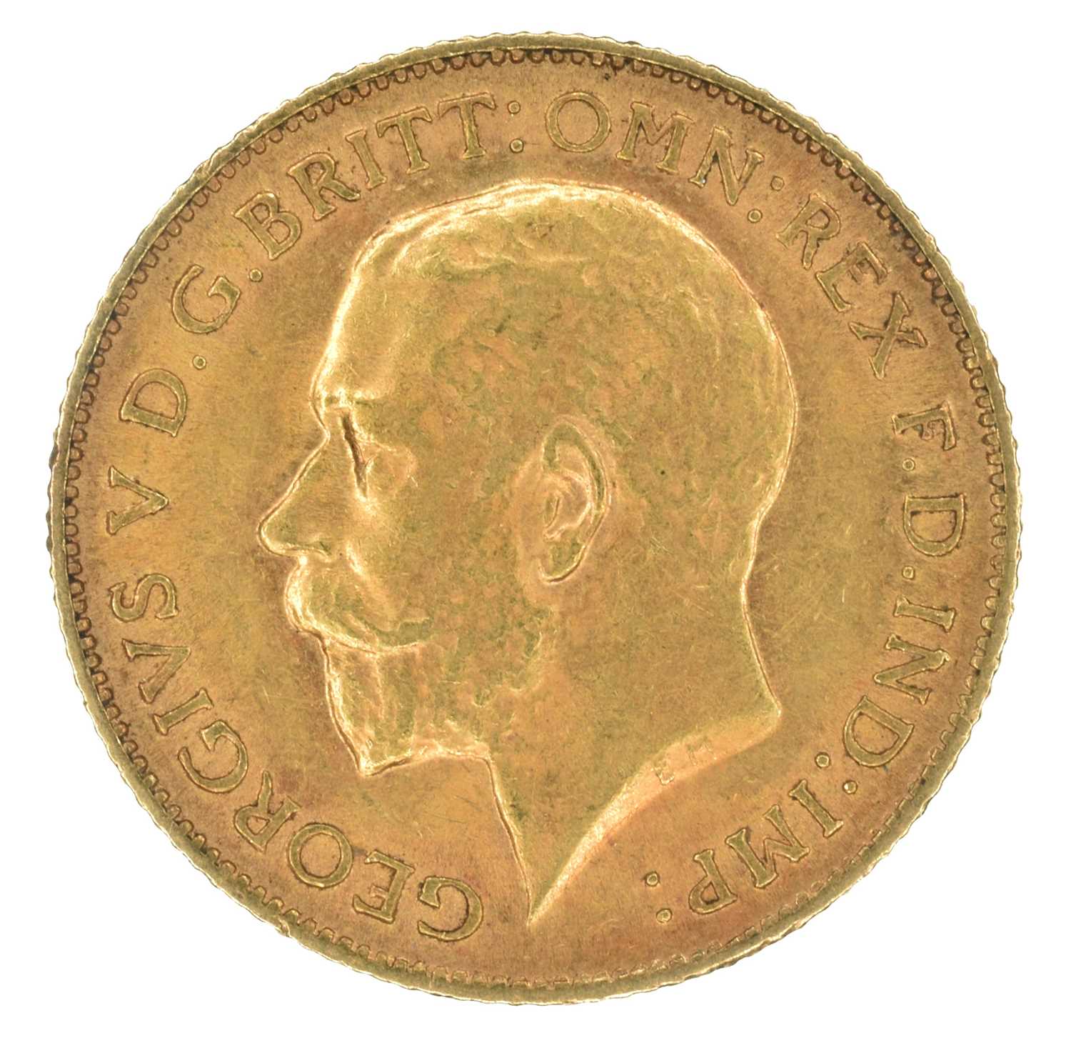 King George V, Half-Sovereign, 1912.