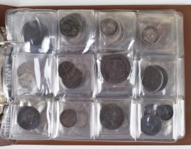 One album of historical British coinage dating from William and Mary through to George V.