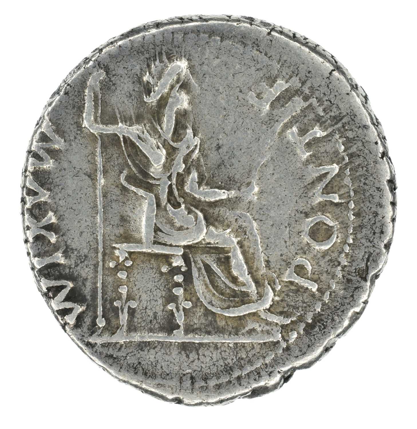 Tiberius 14AD, 'Tribute penny' of the Bible, Denarius. - Bild 2 aus 2