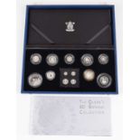 The Royal Mint United Kingdom "The Queen's 80th Birthday Collection - A Celebration in Silver".