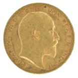 King Edward VII, Half-Sovereign, 1910.