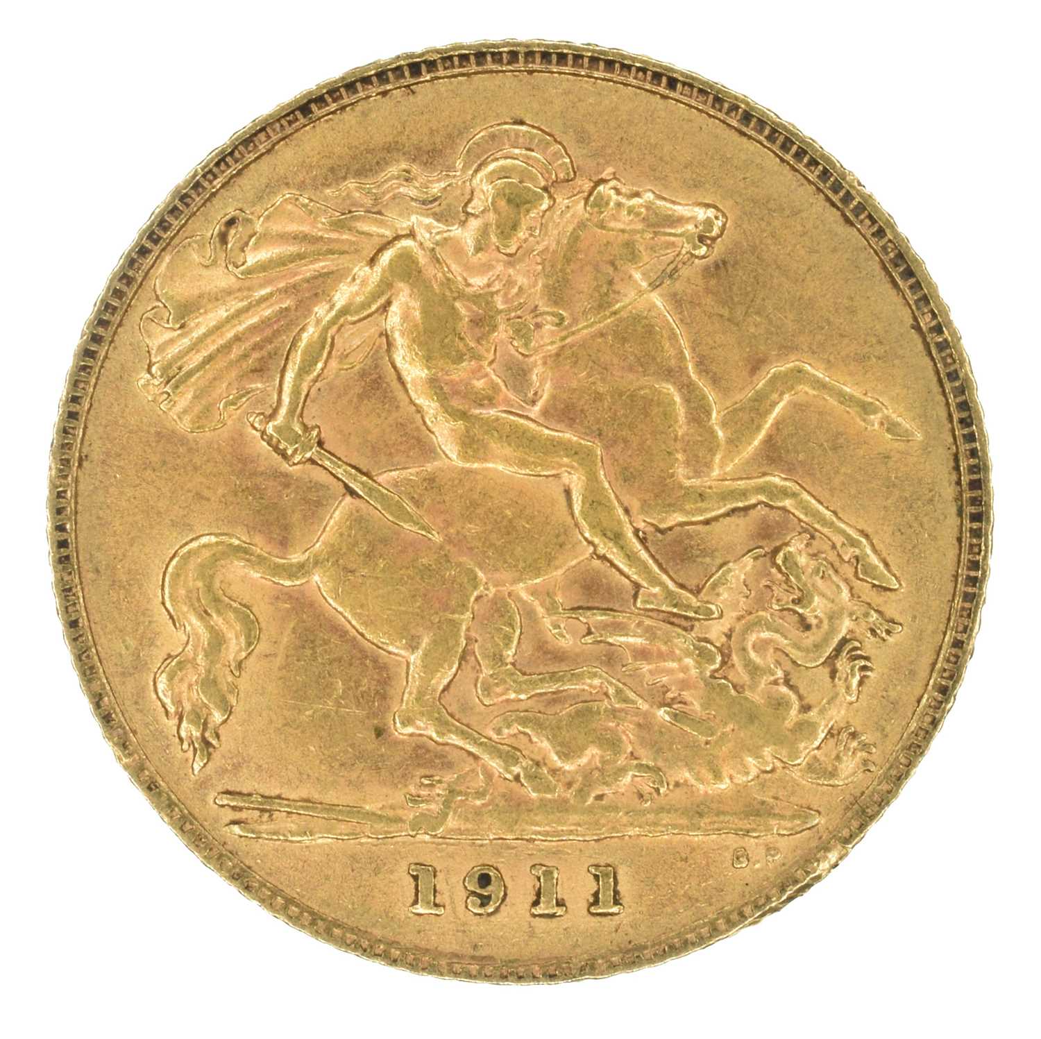 King George V, Half-Sovereign, 1911. - Image 2 of 2