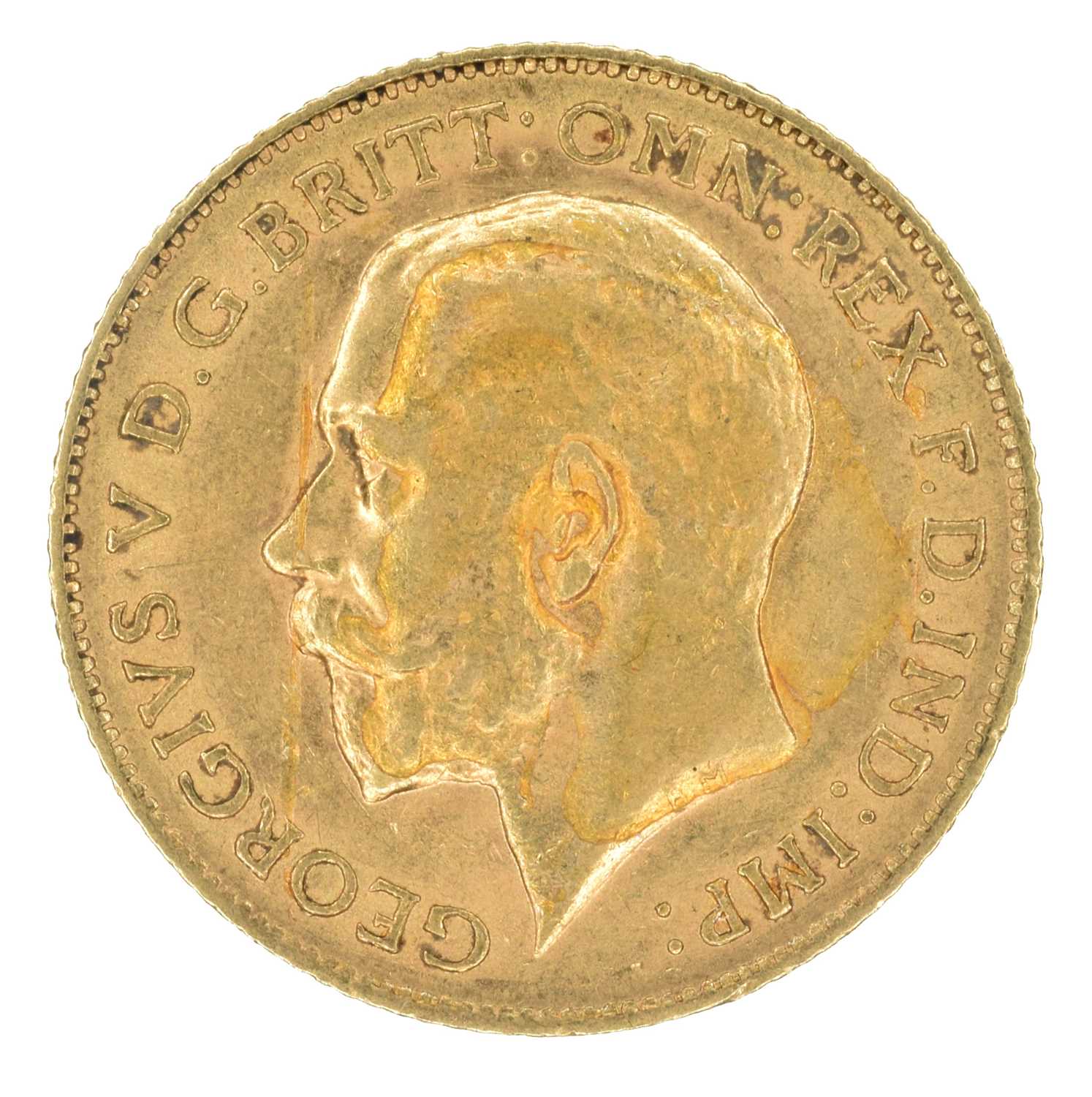 King George V, Half-Sovereign, 1911.