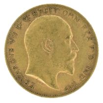 King Edward VII, Half-Sovereign, 1909.