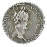 Tiberius 14AD, 'Tribute penny' of the Bible, Denarius.