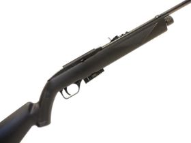 Crosman model 1077.177 air rifle / carbine, serial number 015111126, with 18 inch barrel fitted with