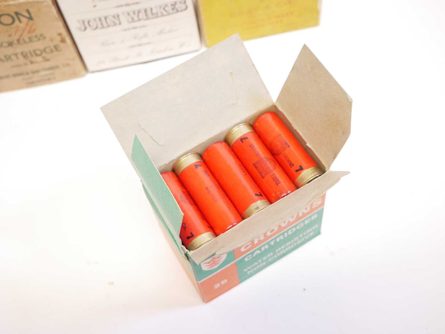 Vintage 12 bore shotgun ammunition, to include ten boxes, and two part boxes, 287 rounds in total, - Image 7 of 11