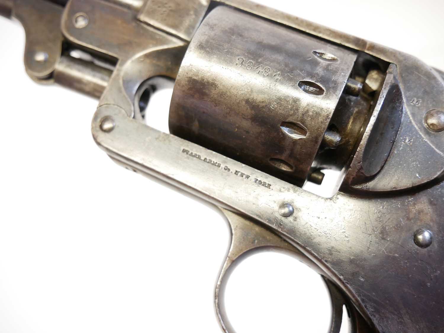 Starr Arms .44 model 1863 percussion single action revolver, serial number 38484 to cylinder only - Image 10 of 13