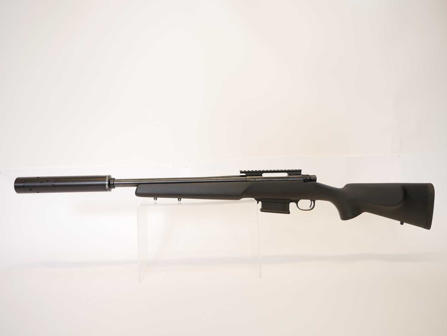 Howa .308 bolt action rifle and moderator, serial number B316914, model 1500 with 20 inch barrel, - Image 12 of 13