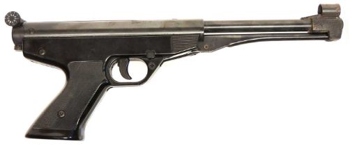 Gamo .177 air pistol, 7inch barrel with underlever, serial number 760229. No licence required to buy