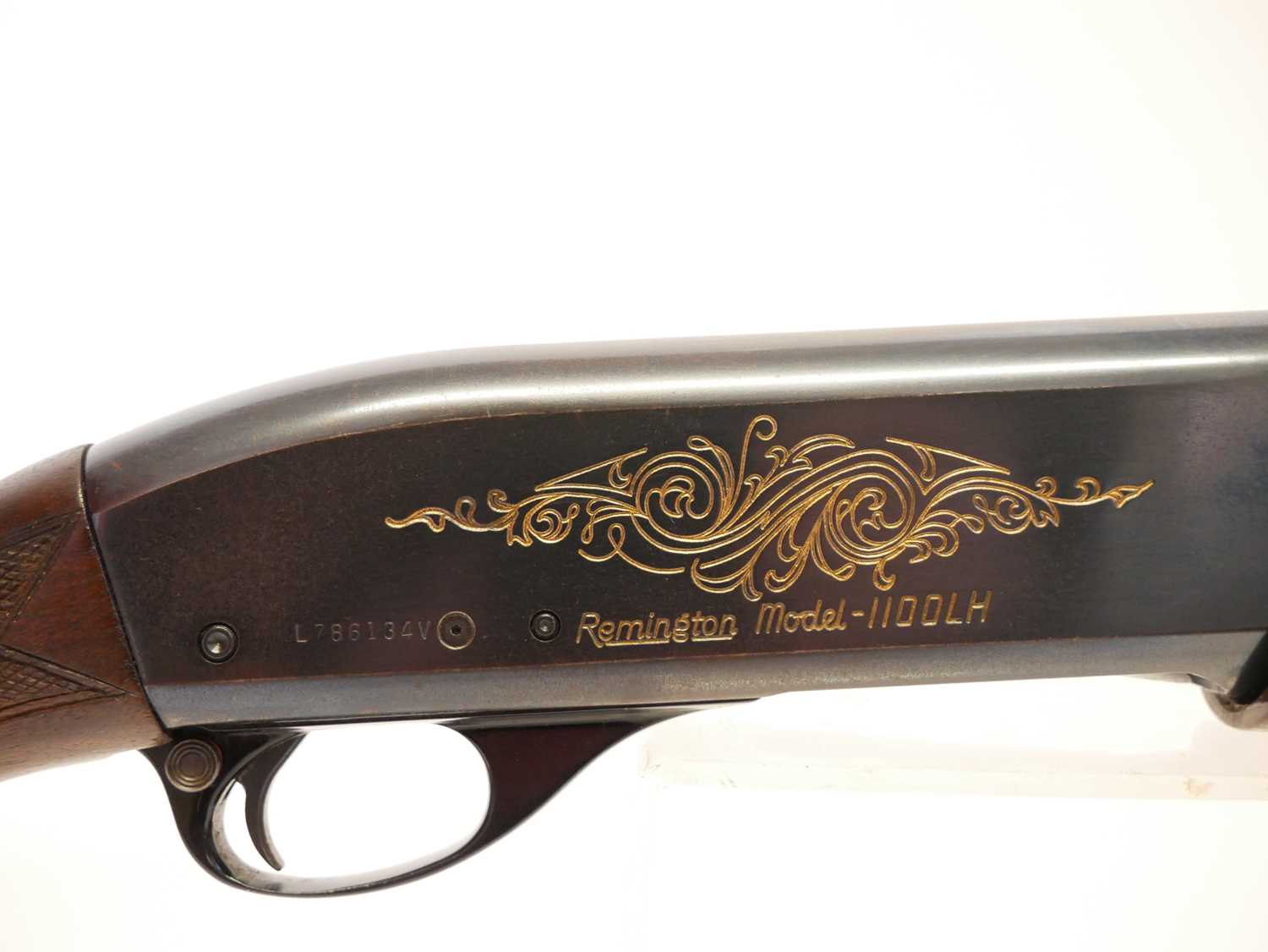 Remington left hand 12 bore semi auto shotgun, serial numberL786134V, Model 1100LH, 25inch barrel - Image 12 of 15