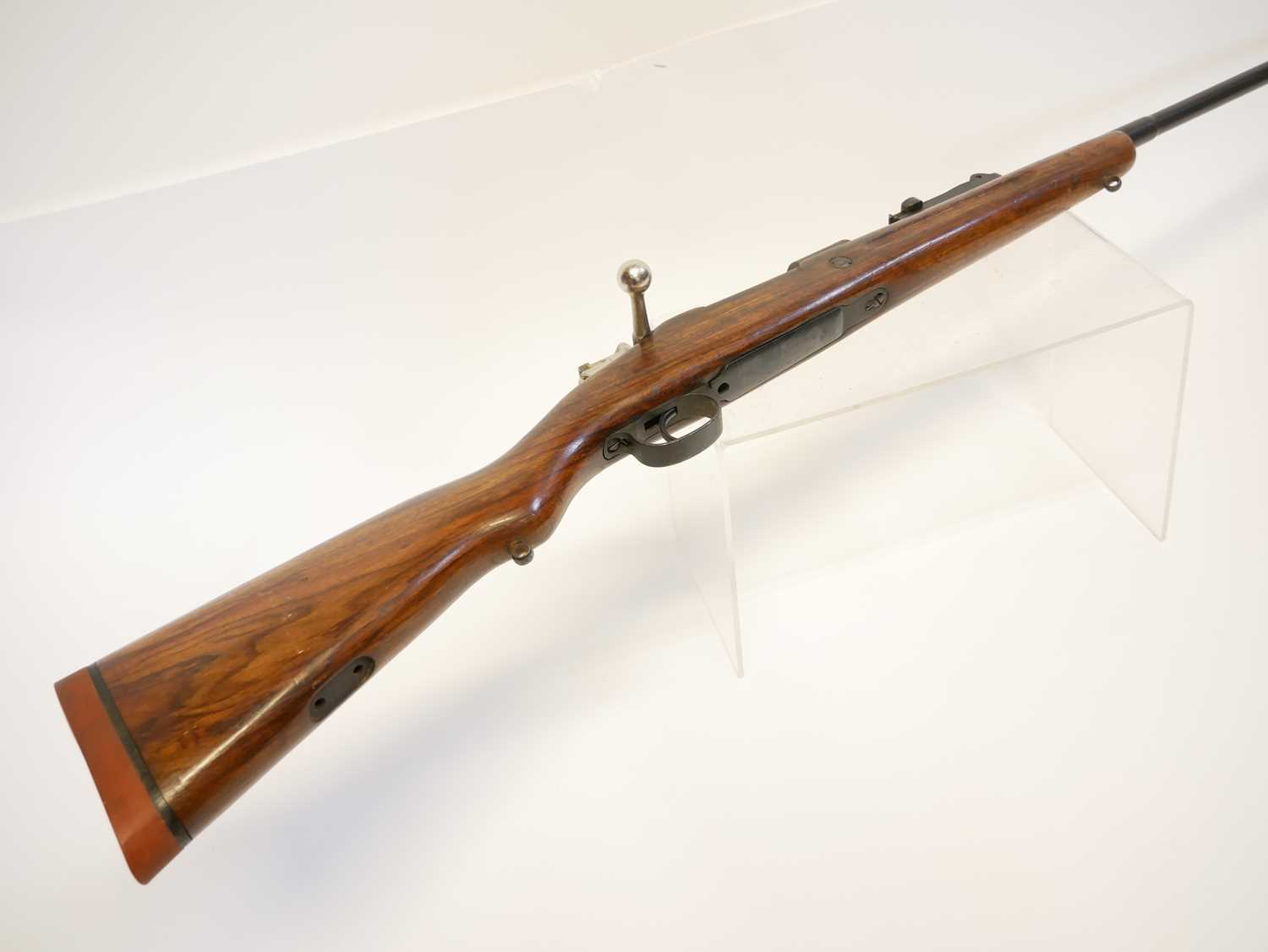 Belgian FN made Mauser .30-06 bolt action rifle, serial number 06232, 24inch barrel with tangent - Image 10 of 13