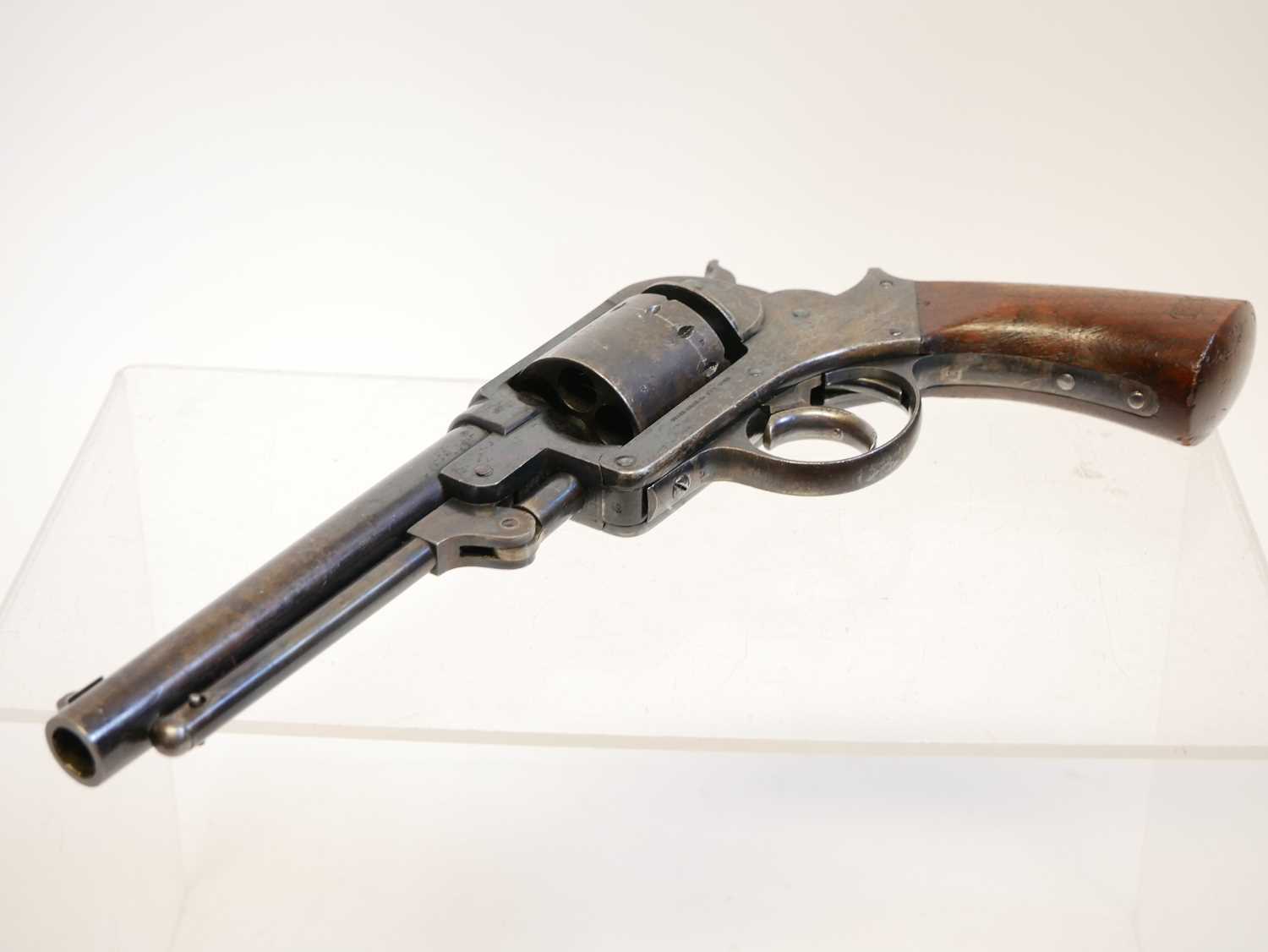 Starr Arms .44 model 1858 percussion double action revolver, serial number 8269 to cylinder only, - Image 5 of 14