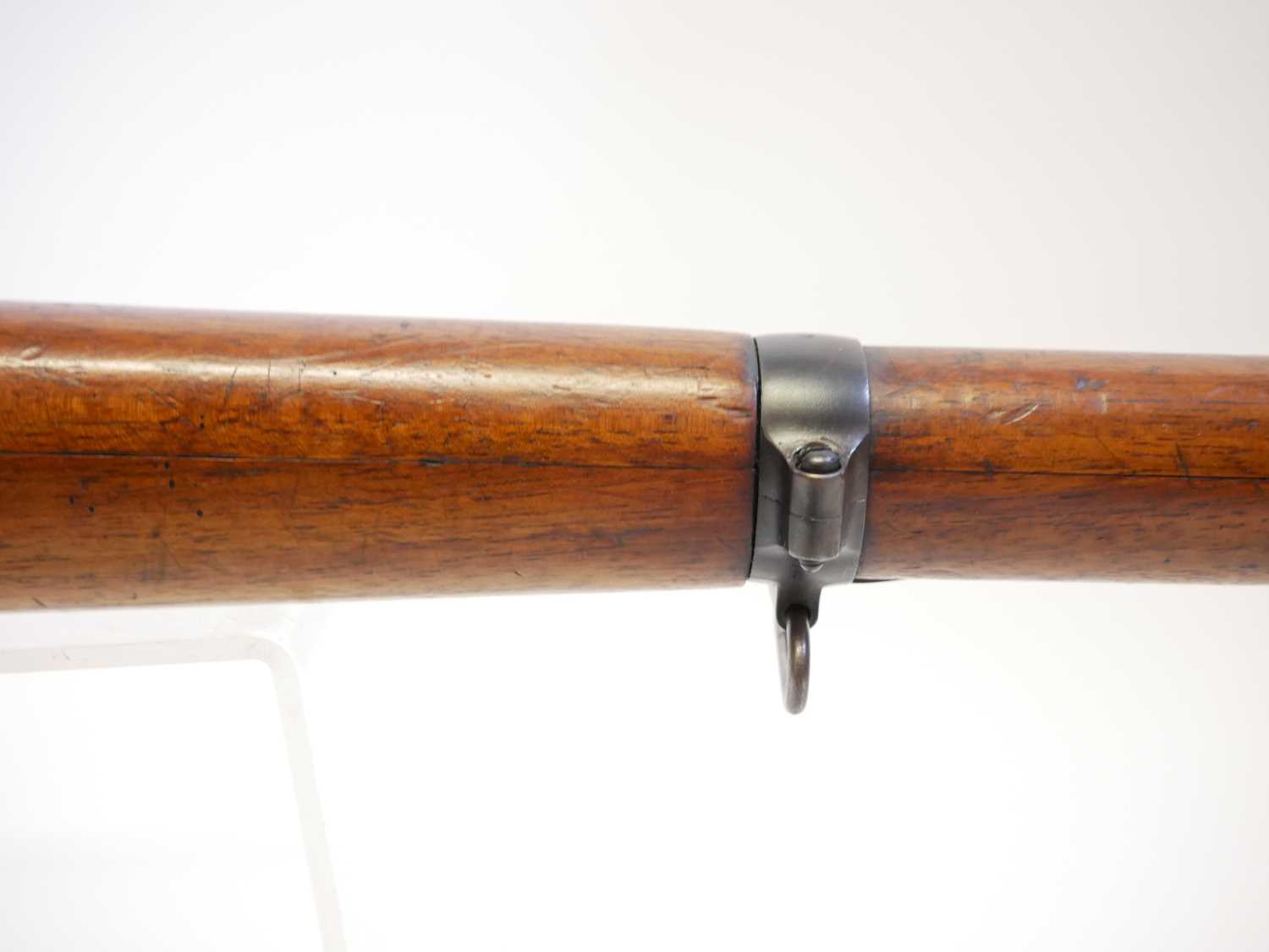 Schmidt Rubin 1896/ 1911 7.5mm straight pull rifle, matching serial numbers 314149 to barrel, - Image 8 of 20