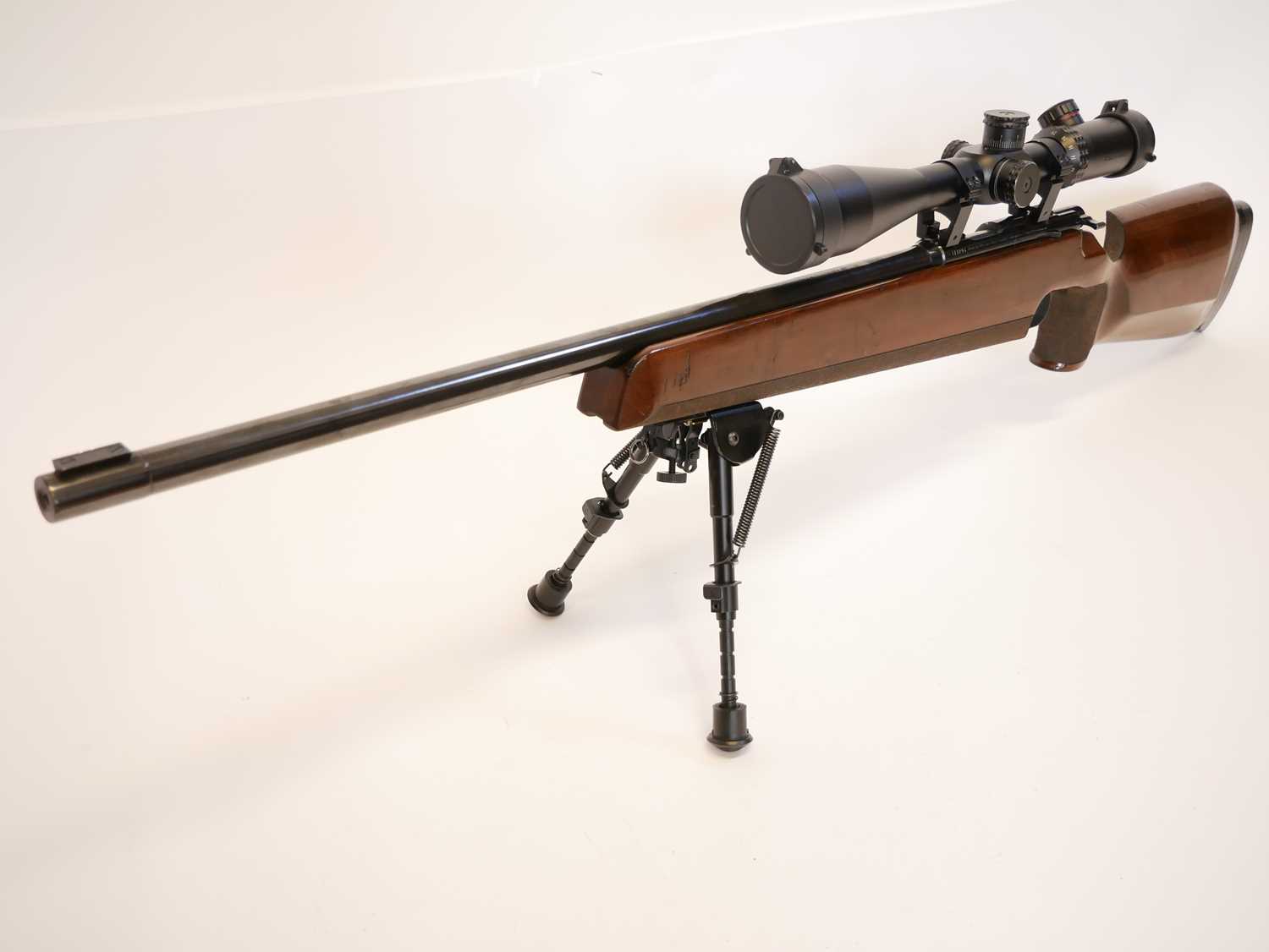 Anschutz .22 Model Match 54 bolt action rifle, serial number 111294, 26inch heavy profile barrel, - Image 12 of 12