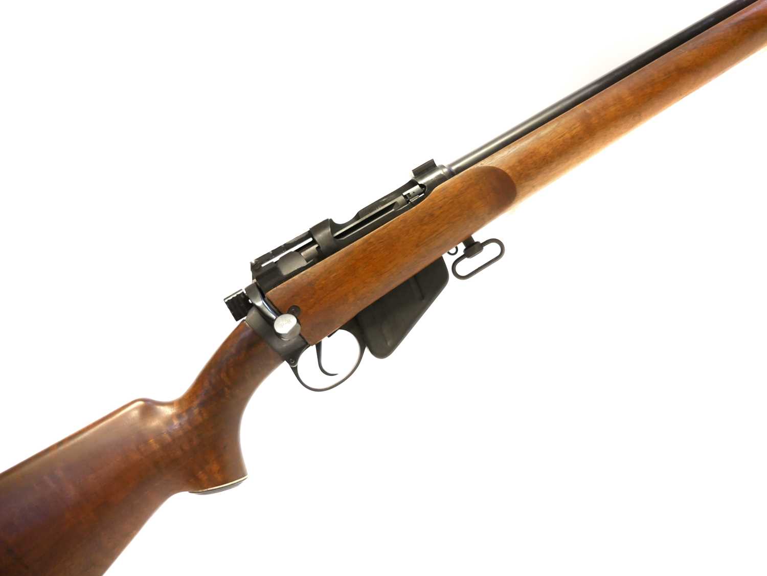 Parker Hale Model T4 bolt action 7.62x51 rifle, serial number 82, 26inch heavy profile barrel, the