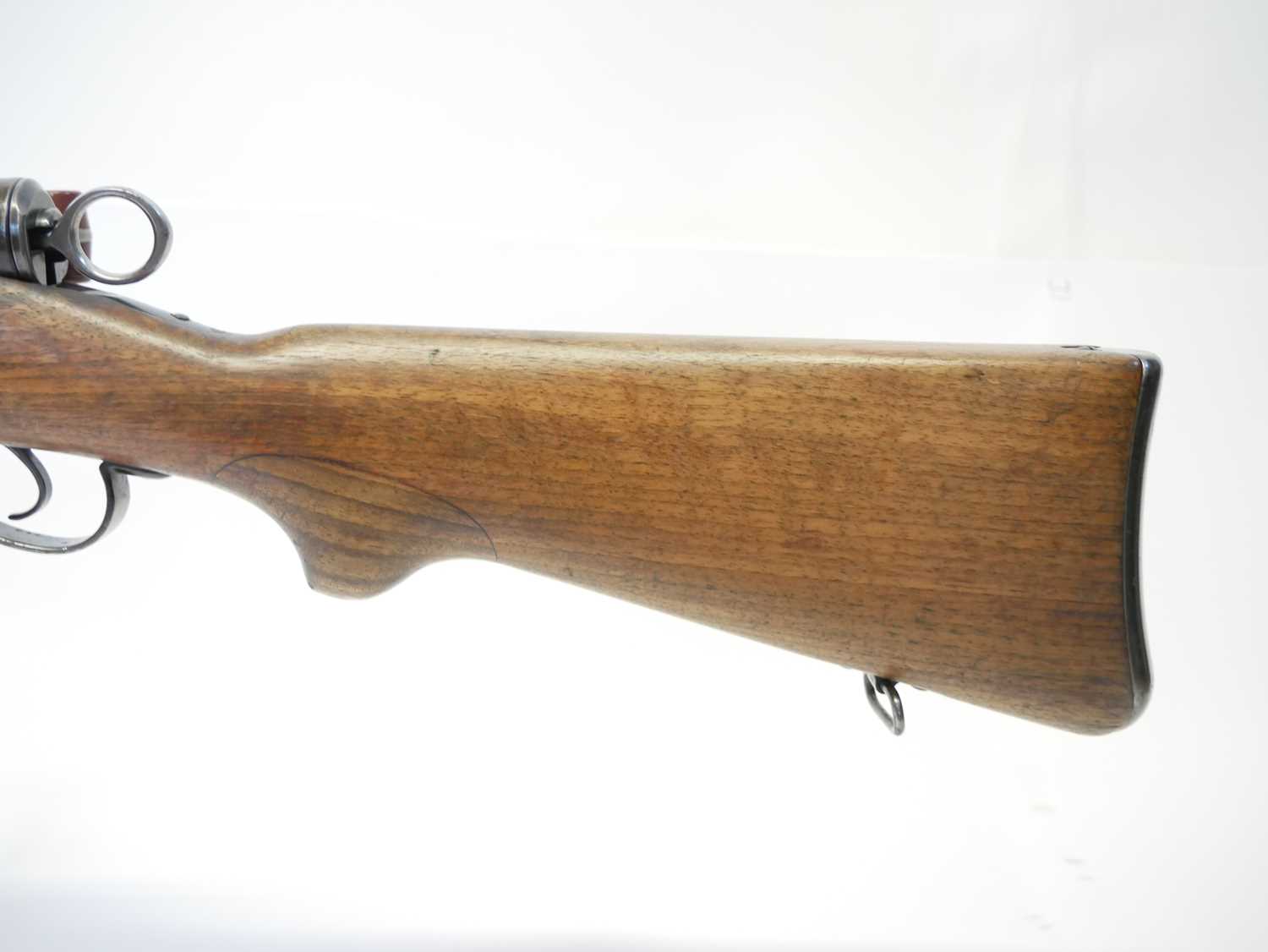 Schmidt Rubin 1896 7.5mm straight pull rifle, matching serial numbers 268510 to barrel, receiver, - Image 14 of 15