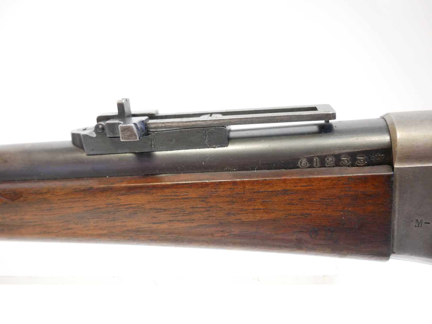 Danish Remington 11.7x51R M.1867 rolling block rifle, serial number 61233, 35inch barrel secured - Image 14 of 17