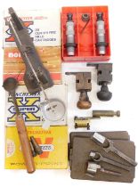 Collection of mixed reloading and muzzle loader equipment, to include a Parker Hale .58560 mould,