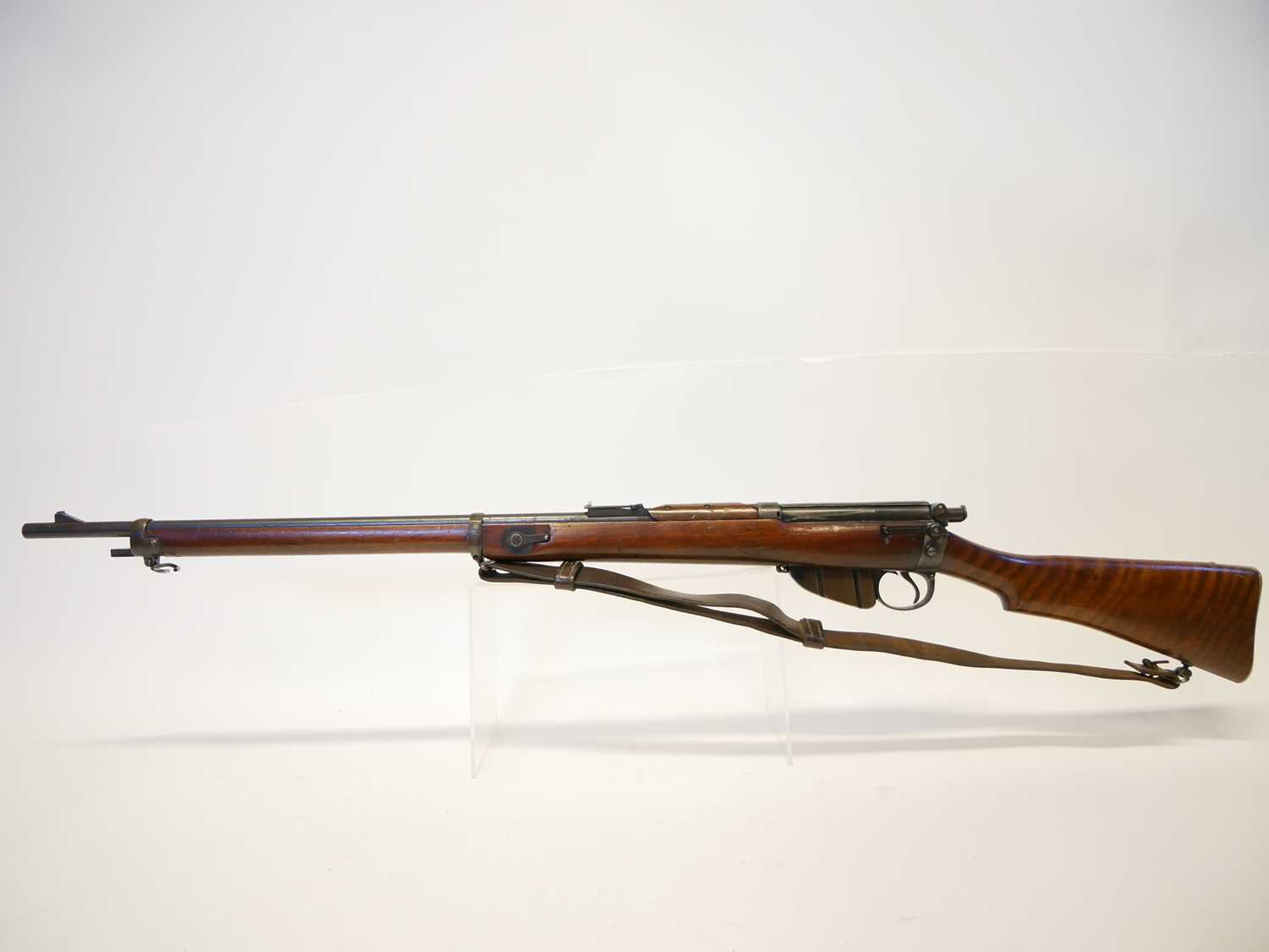 Long Lee Enfield .303 bolt action rifle, serial number 2719, 30 inch barrel with folding ladder - Image 19 of 20