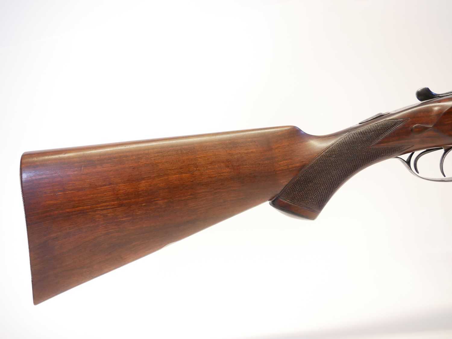 I.M. Crudgington of Bath 12 bore side by side shotgun, serial number 1400, 30 inch barrels with 3" - Image 3 of 17