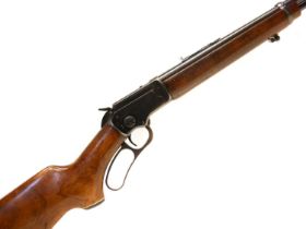 Marlin model 39D .22lr lever action rifle, serial number 71-71150, 20inch barrel with full length