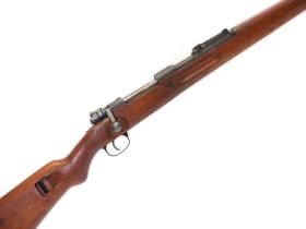 Mauser 7.92mm / 8x57 bolt action rifle, serial number 1611, 24inch barrel, tangent rear sight, the