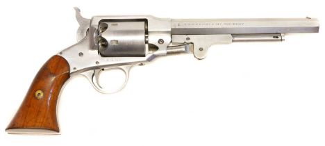 Euro Arms Rogers and Spencer .44 revolver, serial number 015239, with 7.5 inch octagonal barrel,