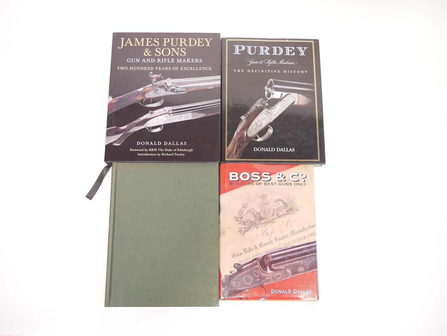 Four books on London gunmakers, including two copies on Boss & Co by Donald Dallas, and two books on - Image 2 of 4