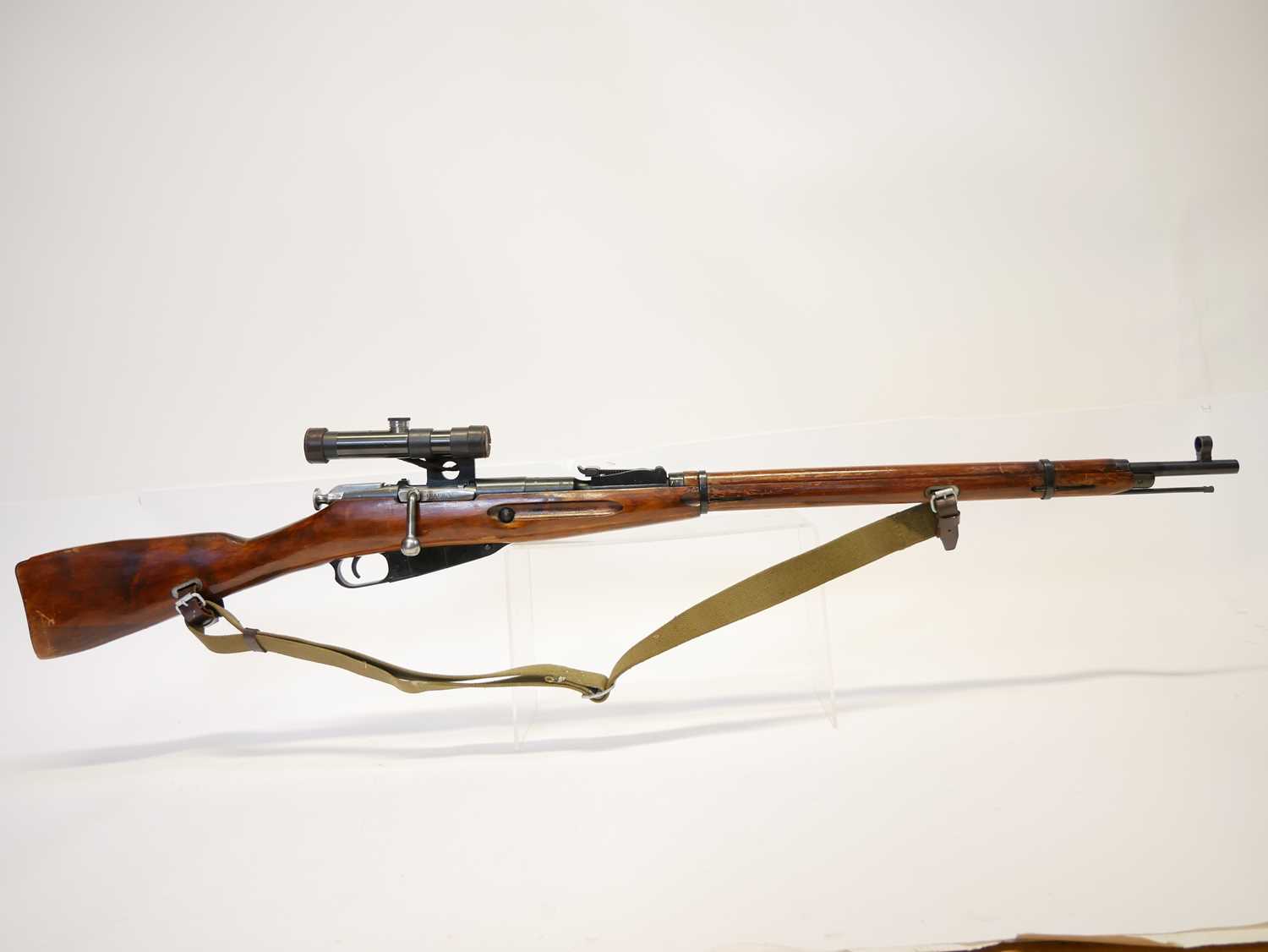 Izhevsk Mosin Nagant 7.62x54R bolt action rifle built up to be a sniper rifle, serial number K3181 - Image 2 of 19