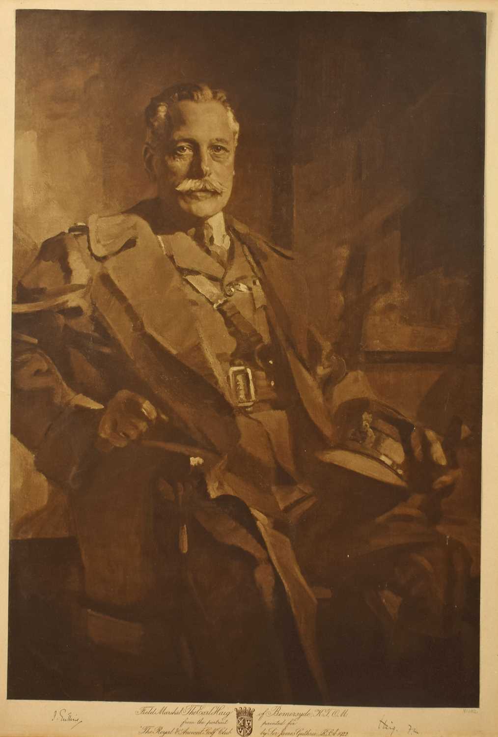 After Sir James Guthrie P.R.S.A., H.R.A., R.S.W., L.L.D. (British 1859-1930) "Field Marshal, The Ear