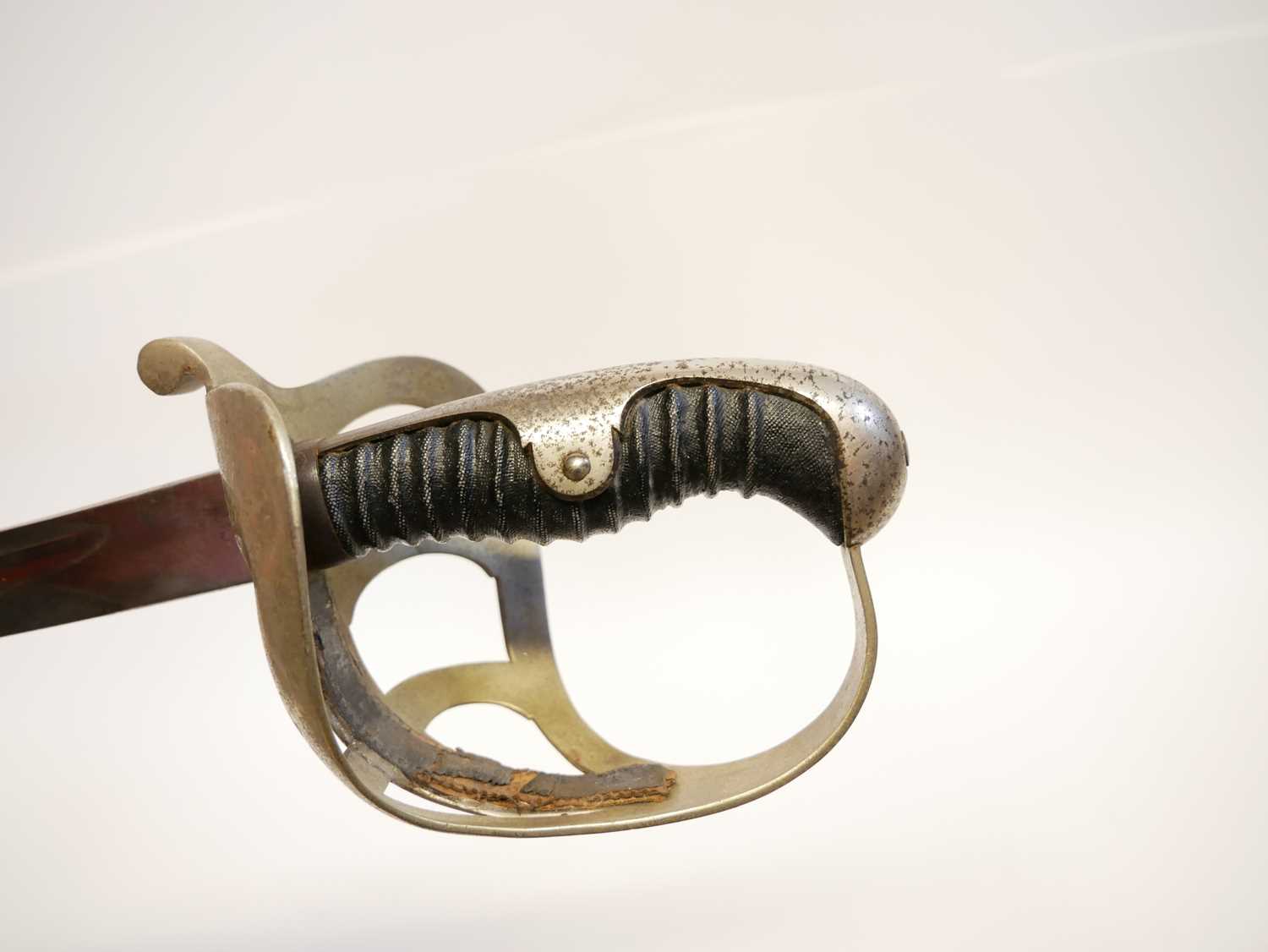 Prussian M1852 cavalry sabre, of small slender proportions probably for dress or walking out - Image 9 of 12