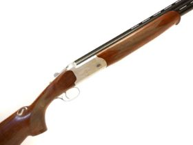 Yildiz 20 bore over and under shotgun, 30 inch barrels, (only two choke tubes present, no key)