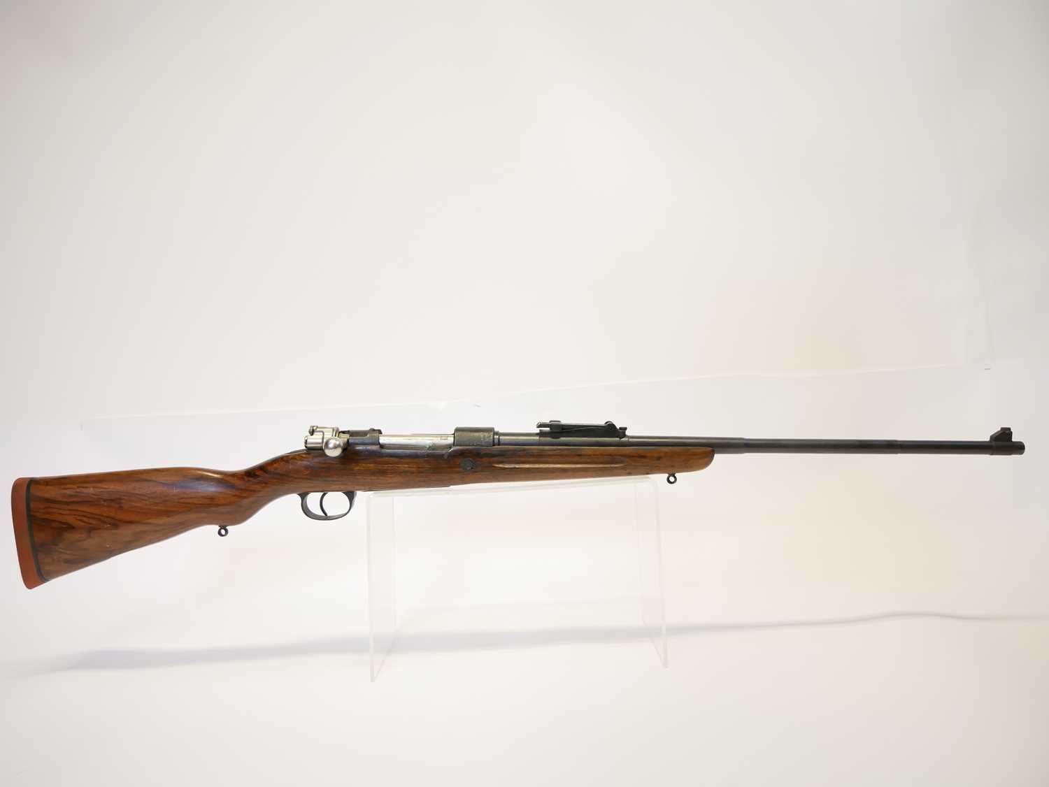 Belgian FN made Mauser .30-06 bolt action rifle, serial number 06232, 24inch barrel with tangent - Image 2 of 13